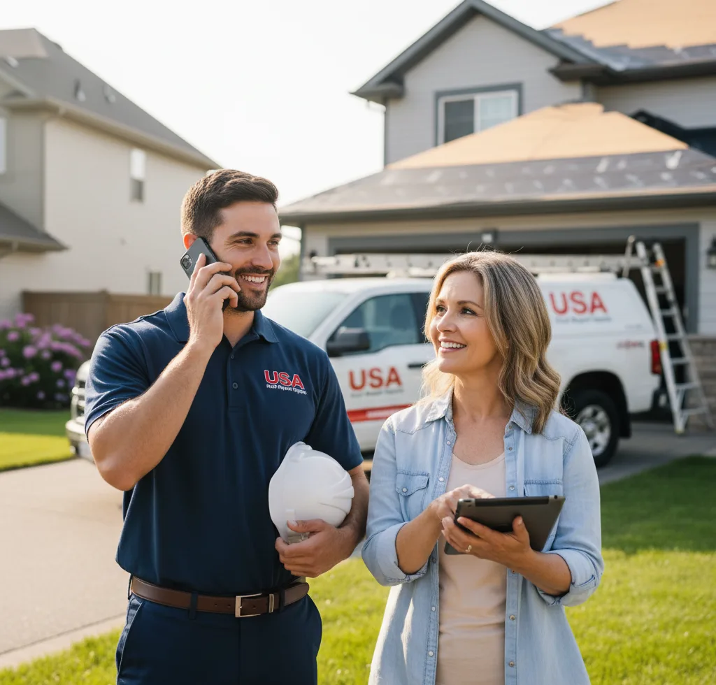 USA Roof Repair Experts customer support in Sewickley
